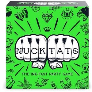 FUNKO  Games NUCK Tats Party Game Ages 13 and Up for 3-6 Players NWT